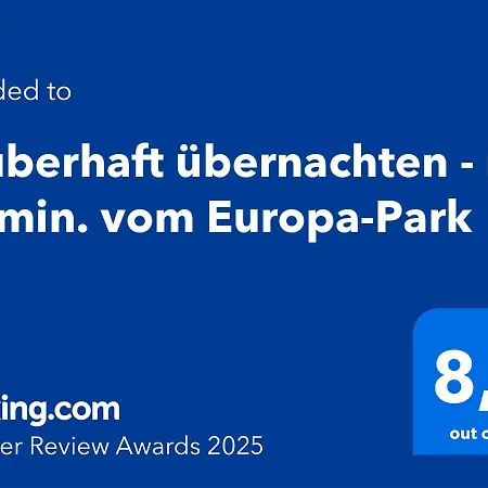 Zauberhaft Uebernachten - Nur 7 Min Vom Europa-park Ettenheim